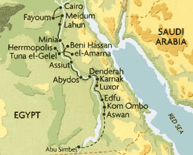Nile Map